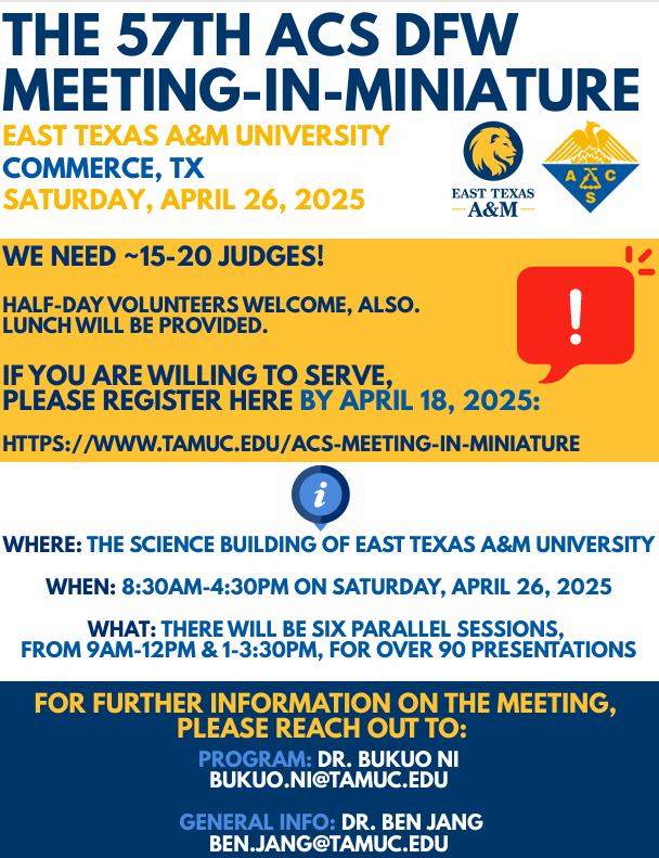 Call for Judges 2025 MiM ACS DFW
